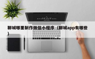 沁阳聊城哪里制作微信小程序（聊城app有哪些）