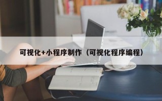 沁阳可视化+小程序制作（可视化程序编程）